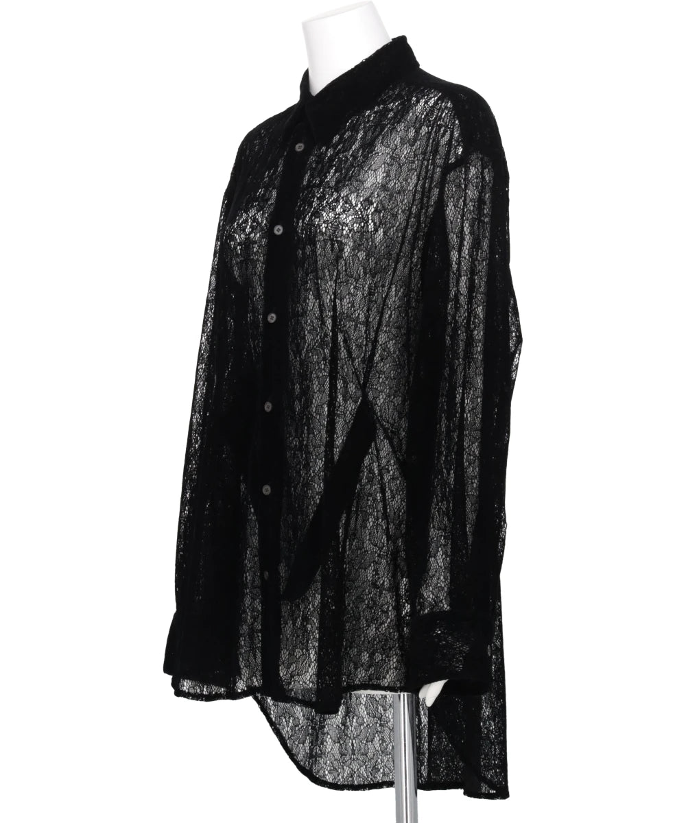 LACE LONG SHIRT