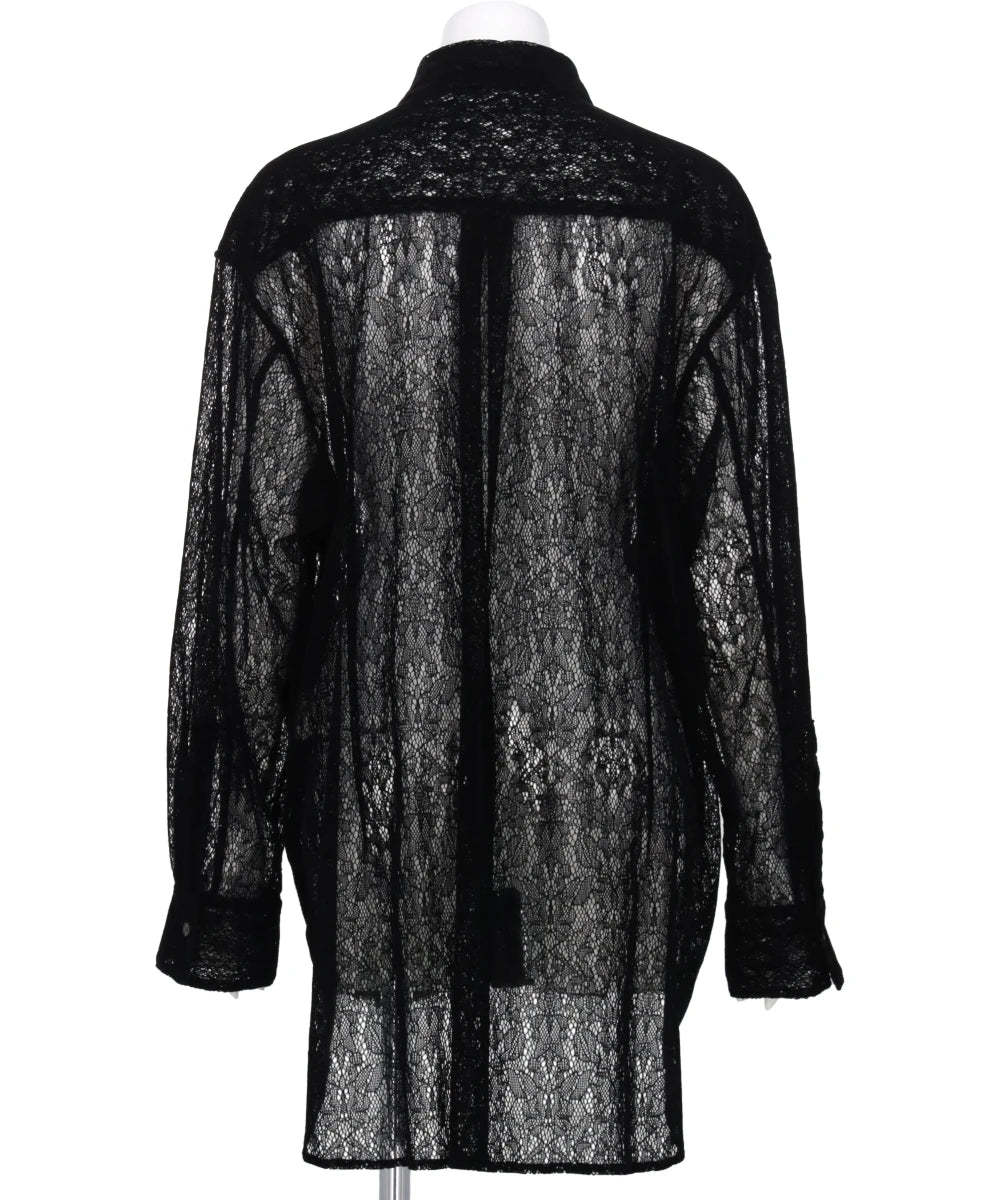 LACE LONG SHIRT