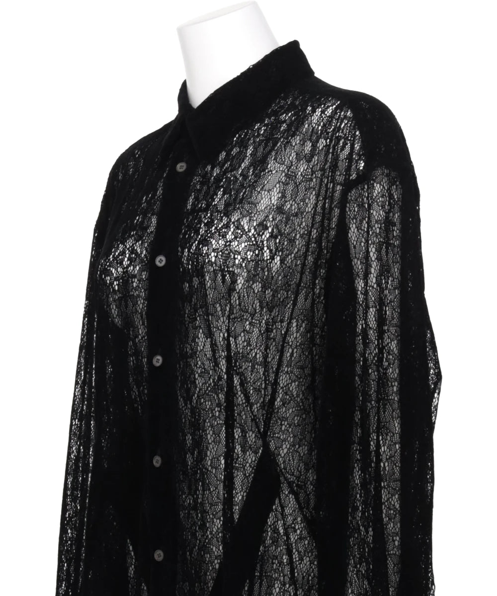 LACE LONG SHIRT