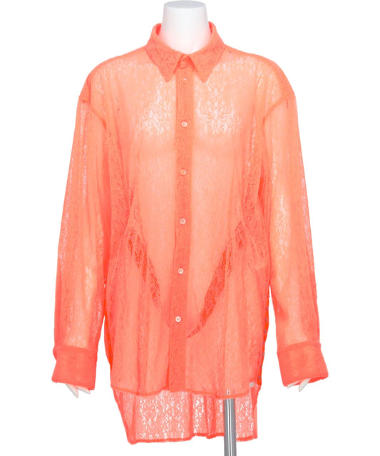 LACE LONG SHIRT