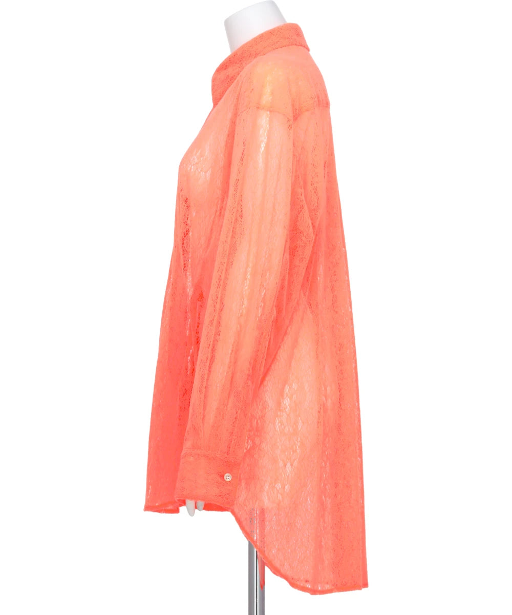 LACE LONG SHIRT