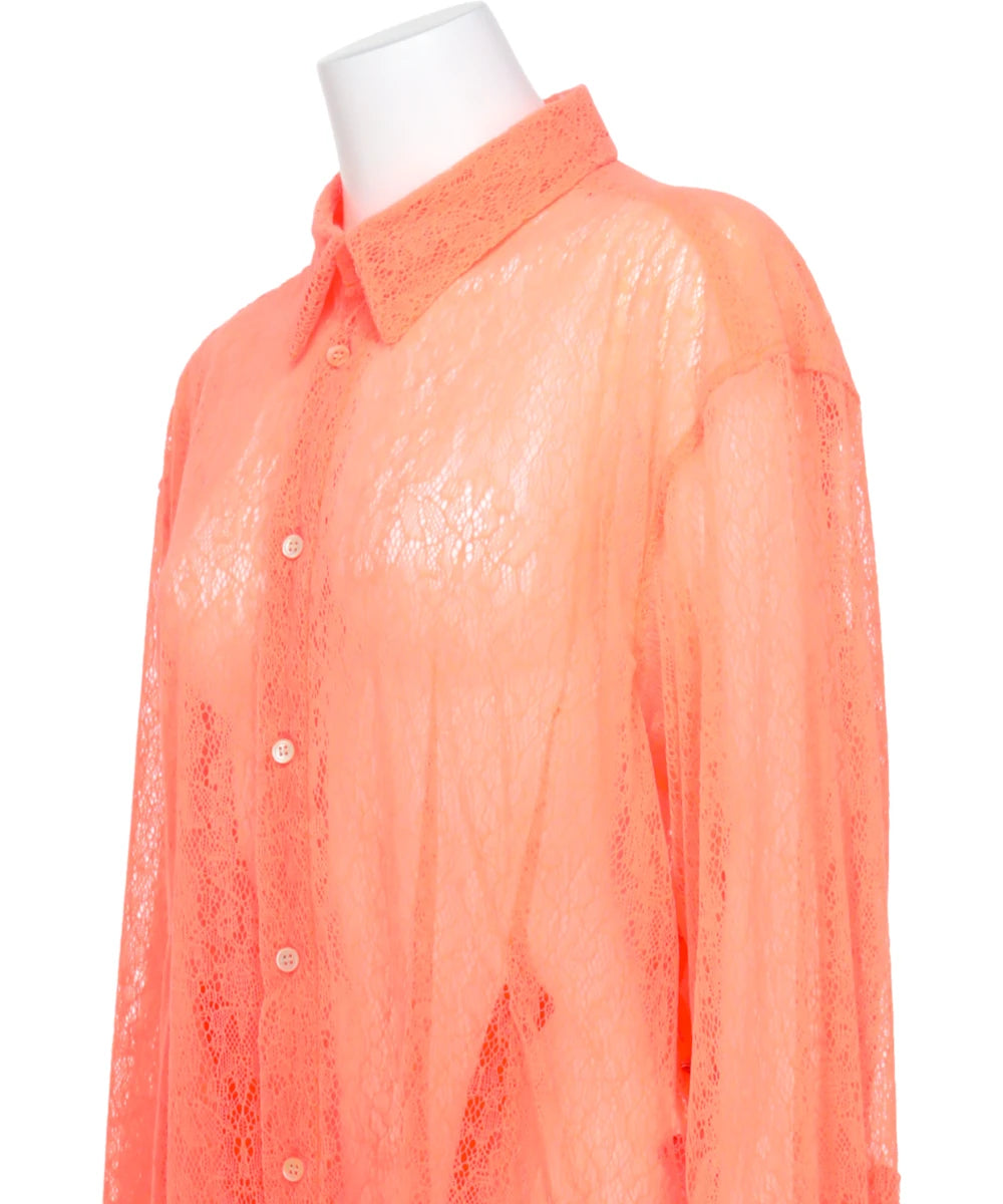 LACE LONG SHIRT