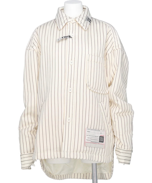 PUFFER STRIP SHIRTS