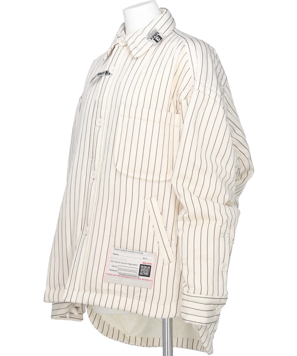 PUFFER STRIP SHIRTS