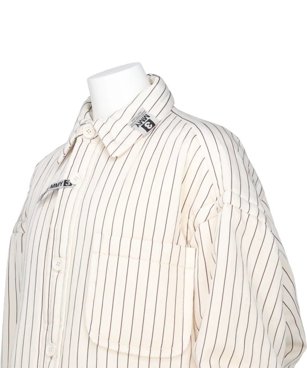 PUFFER STRIP SHIRTS