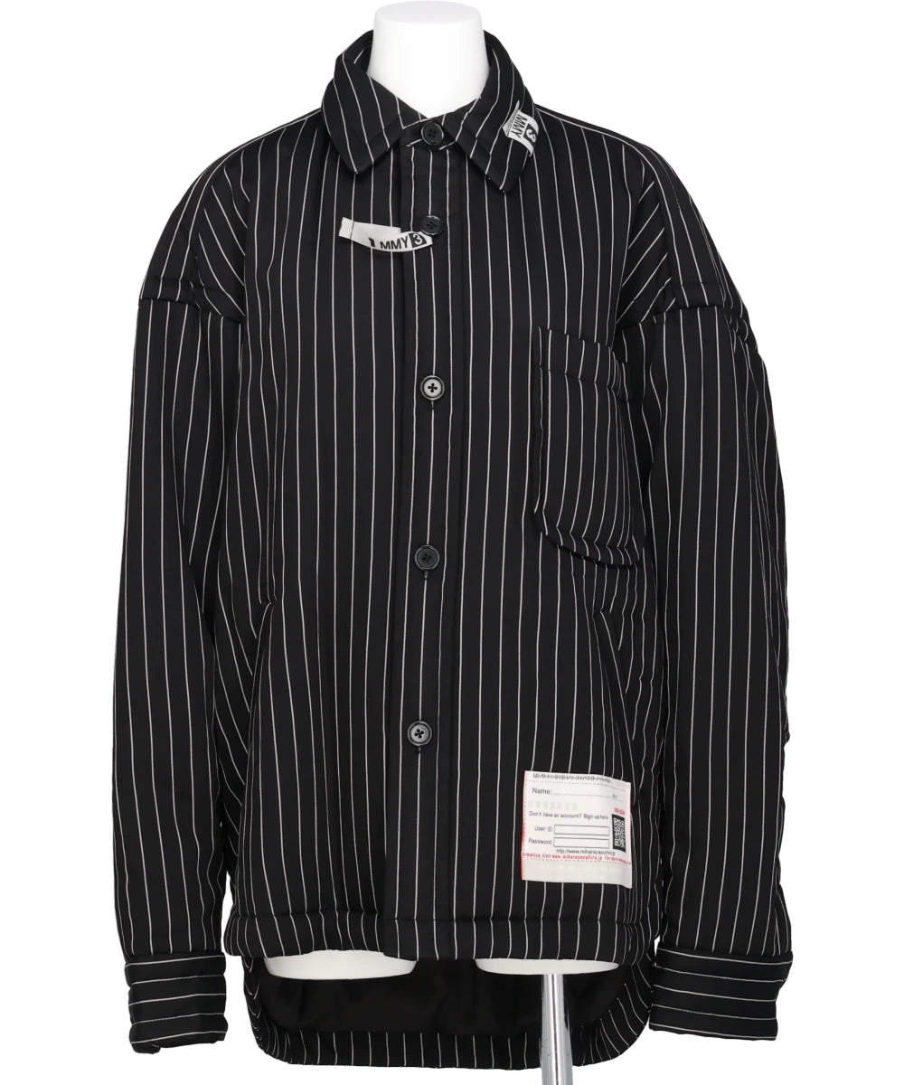 PUFFER STRIP SHIRTS