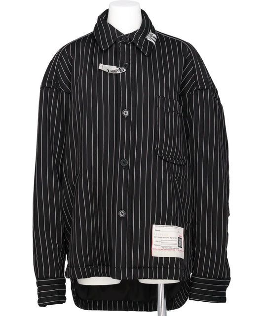 PUFFER STRIP SHIRTS