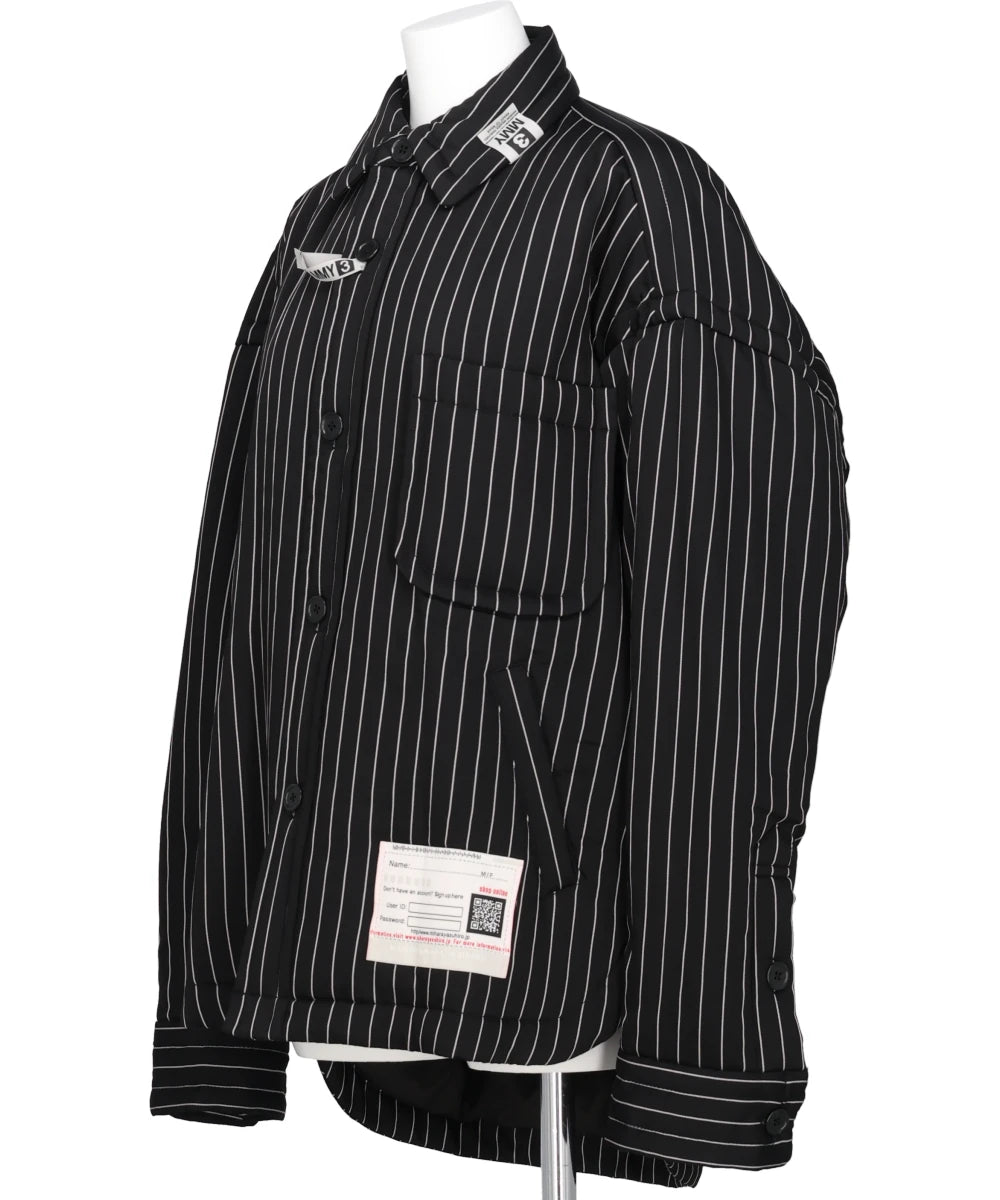 PUFFER STRIP SHIRTS