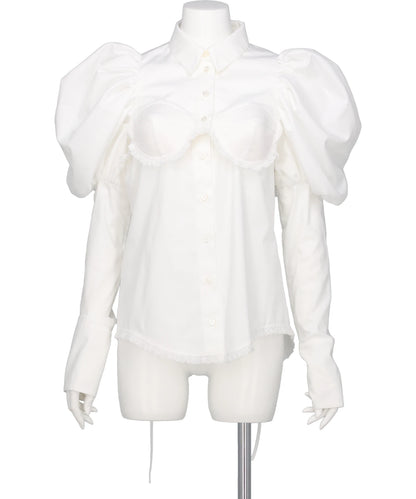 POOLDE（プールデ）OSCARINE PUFF BLOUSE