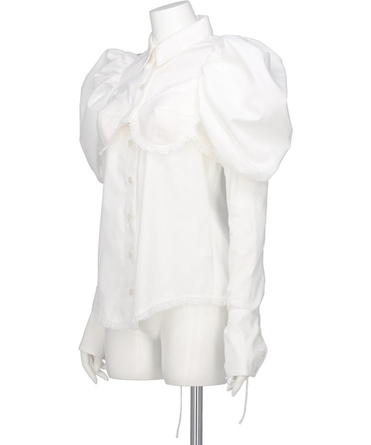 OSCARINE PUFF BLOUSE
