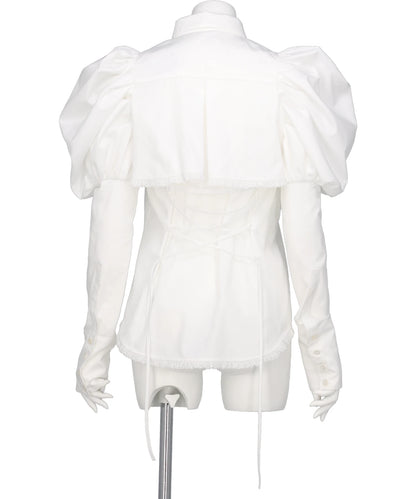 OSCARINE PUFF BLOUSE