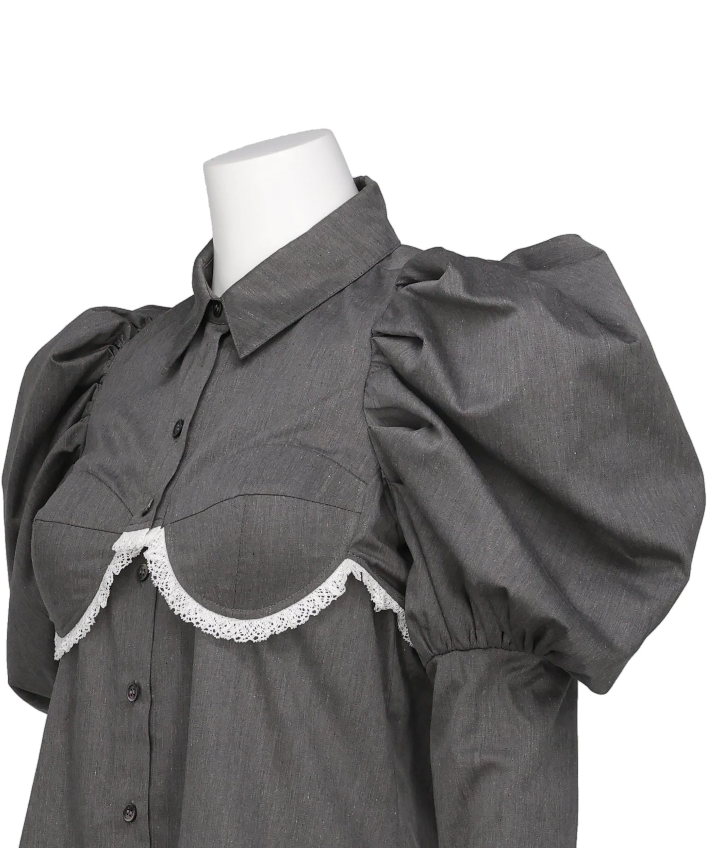 OSCARINE PUFF BLOUSE