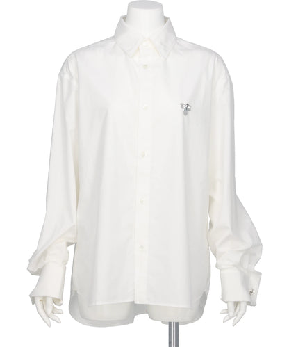 HUMMEL 00(ヒュンメルオー)BEADED BUMBLE BEE DRESS SHIRT