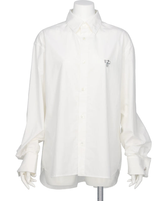 HUMMEL 00(ヒュンメルオー)BEADED BUMBLE BEE DRESS SHIRT