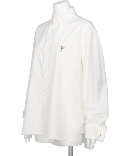 BEADED BUMBLE BEE DRESS SHIRT