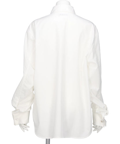 BEADED BUMBLE BEE DRESS SHIRT