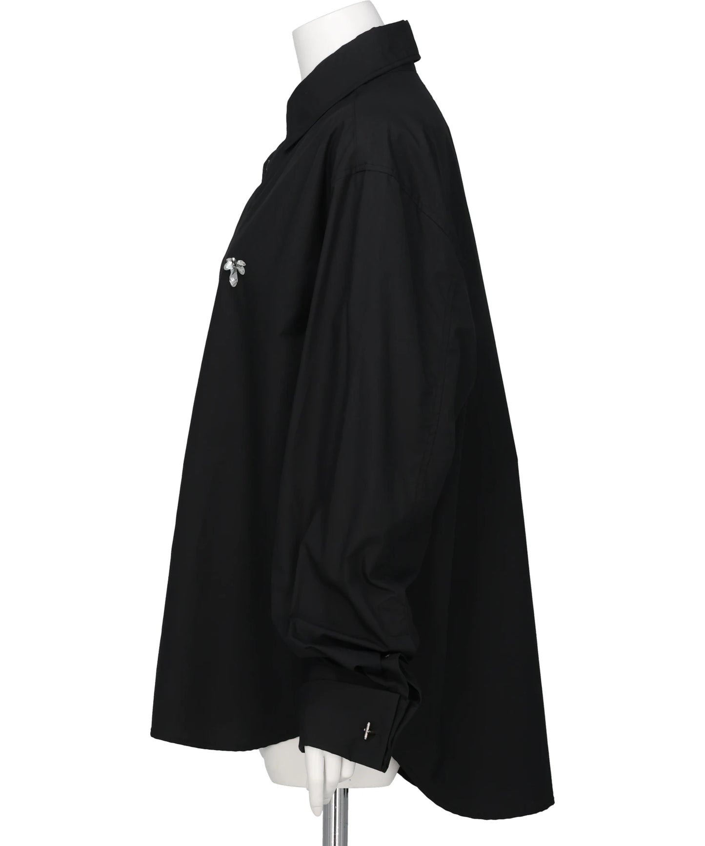 BEADED BUMBLE BEE DRESS SHIRT