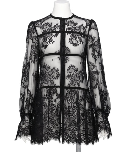 FETICO(フェティコ) 2026SS LACE GATHERED BLOUSE FTC262-0107