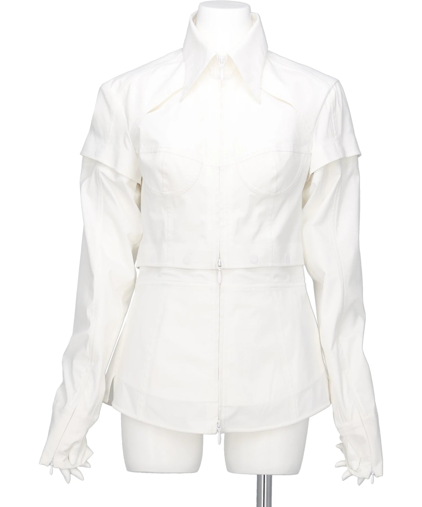 mukcyen(ムッシャン) 2026SS MODULAR PANEL SHIRT M266SH01