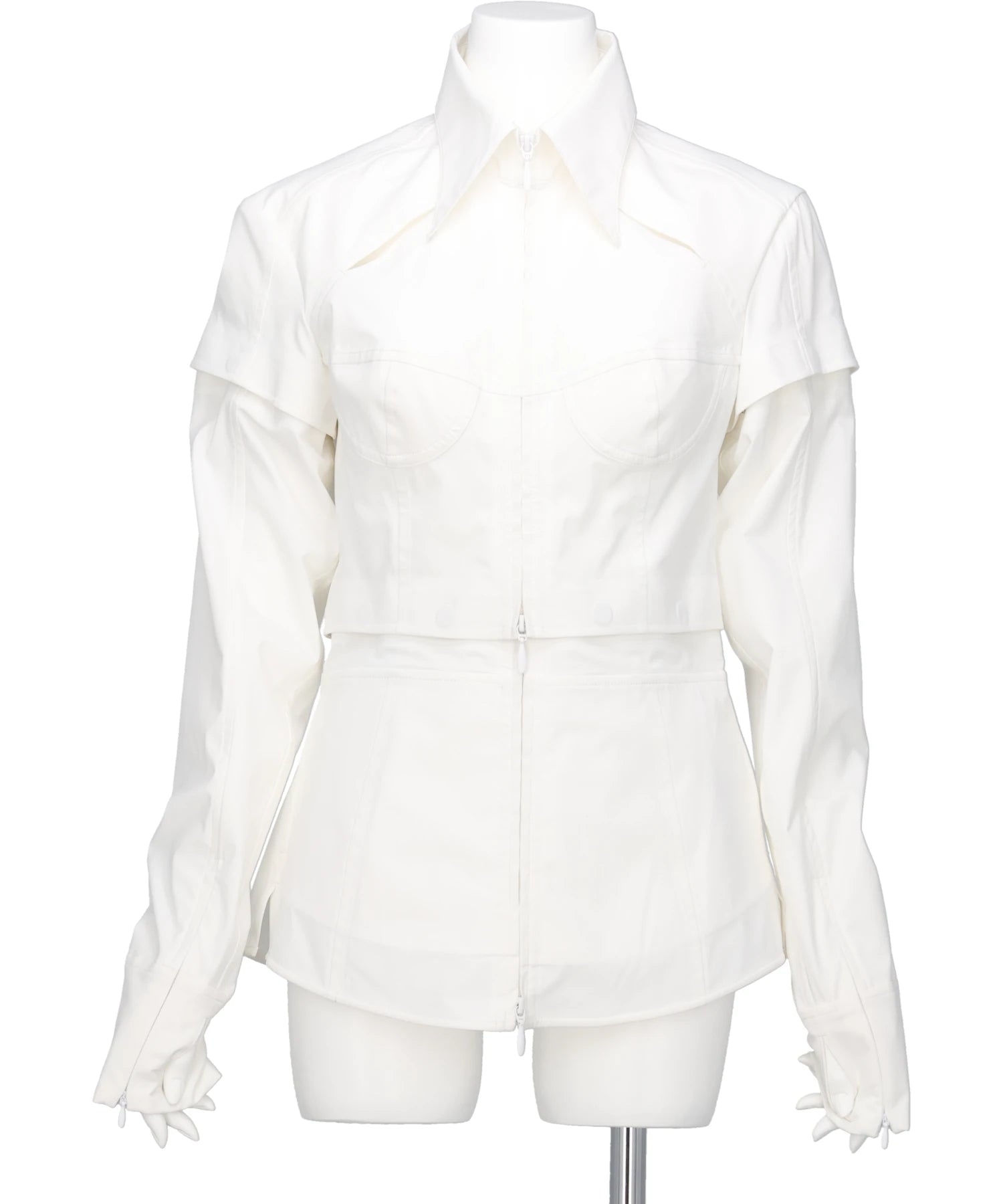 mukcyen(ムッシャン) 2026SS MODULAR PANEL SHIRT M266SH01