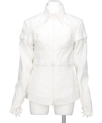 mukcyen(ムッシャン) 2026SS MODULAR PANEL SHIRT M266SH01
