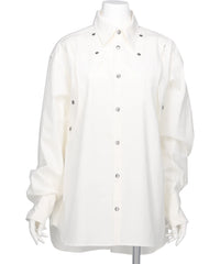 mukcyen(ムッシャン) 2026SS PROTOCOL SPINE SHIRT L M266SH03