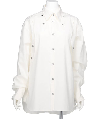 mukcyen(ムッシャン) 2026SS PROTOCOL SPINE SHIRT L M266SH03
