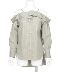 FUMIE TANAKA(フミエタナカ)ROUND STRIPE SH