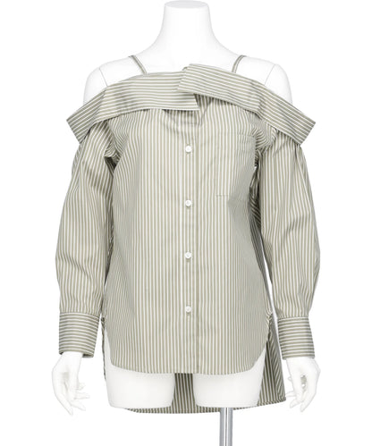 FUMIE TANAKA(フミエタナカ)ROUND STRIPE SH