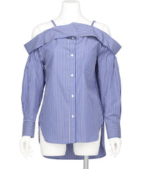 FUMIE TANAKA(フミエタナカ)ROUND STRIPE SH