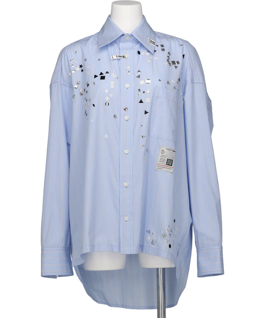 Maison MIHARA YASUHIRO(メゾンミハラヤスヒロ) 2026SS EMBELLISHED STRIPE SHIRTS 