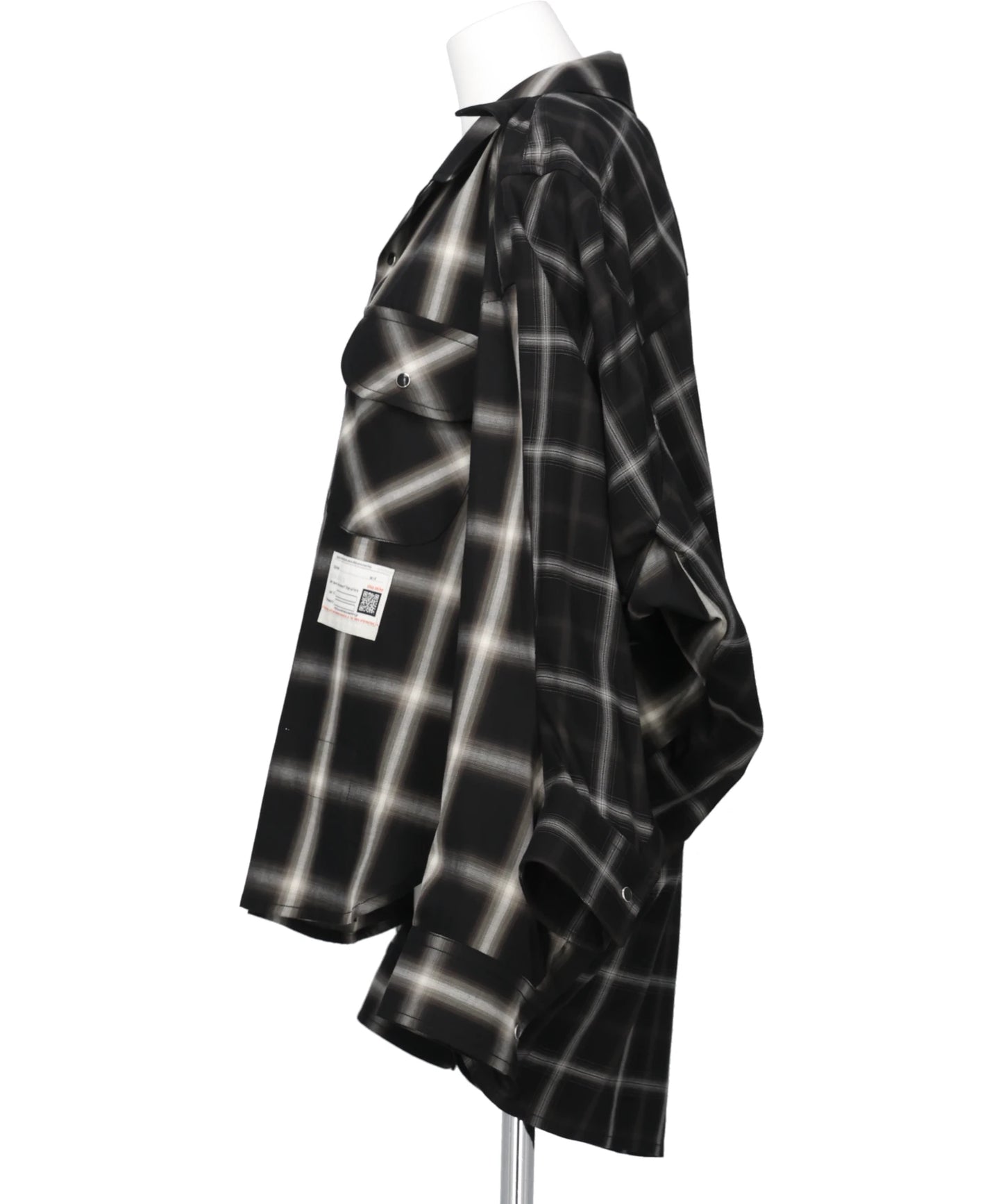 W SLEEVE CHECK SHIRTS