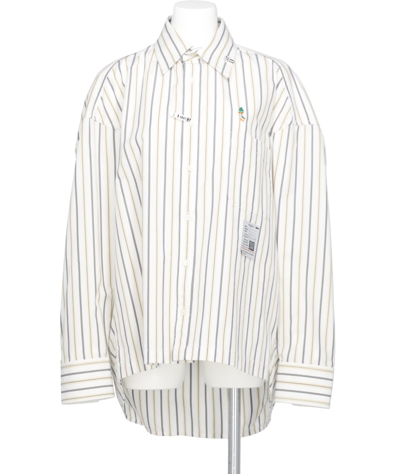 Maison MIHARA YASUHIRO(メゾンミハラヤスヒロ) 2026SS STRIPE SHIRTS K16SH411