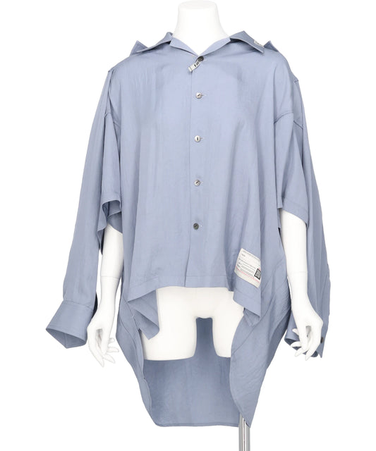 Maison MIHARA YASUHIRO(メゾンミハラヤスヒロ) 2026SS SHAWL LAYERED SHIRTS B16SH211