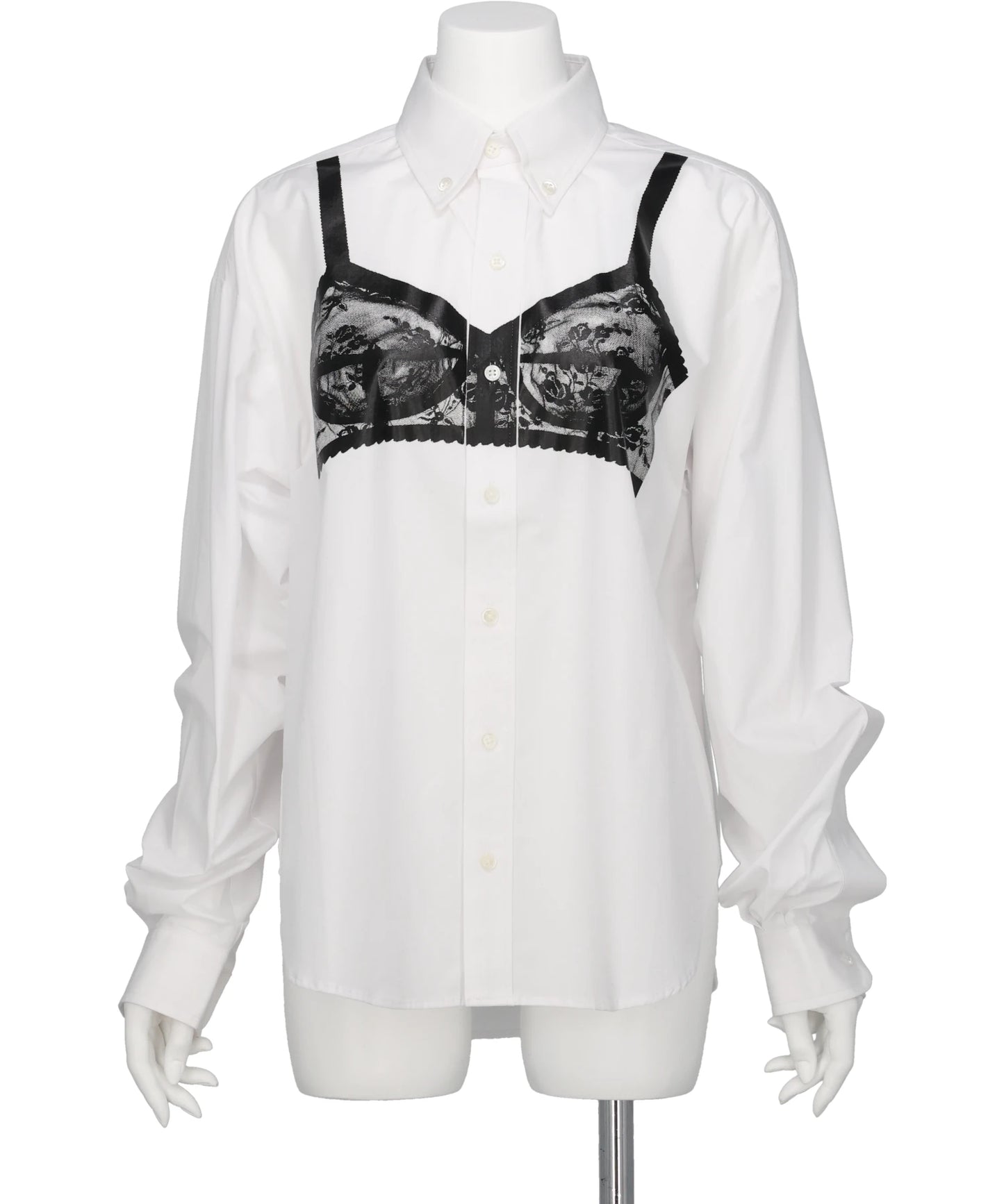 TROMPE L'OEIL BUTTON DOWN SHIRT