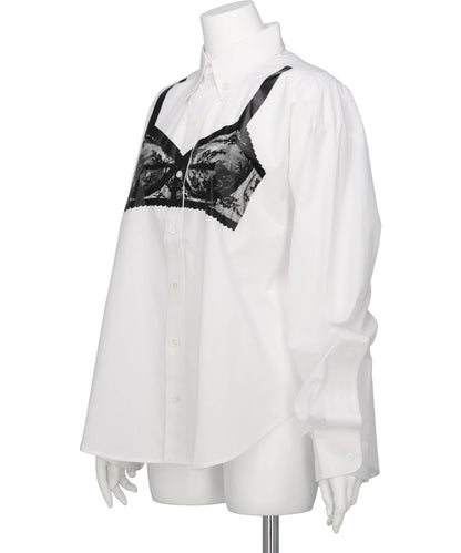 TROMPE L'OEIL BUTTON DOWN SHIRT