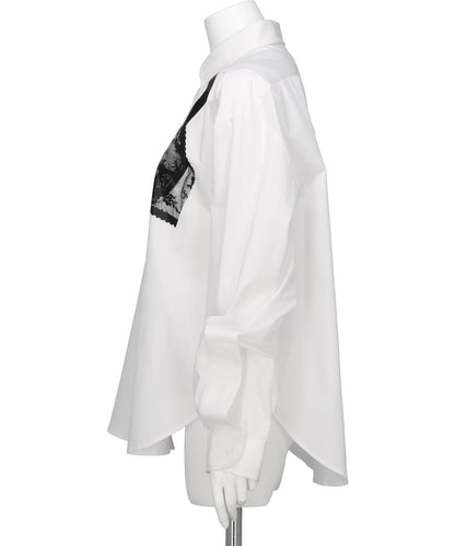 TROMPE L'OEIL BUTTON DOWN SHIRT