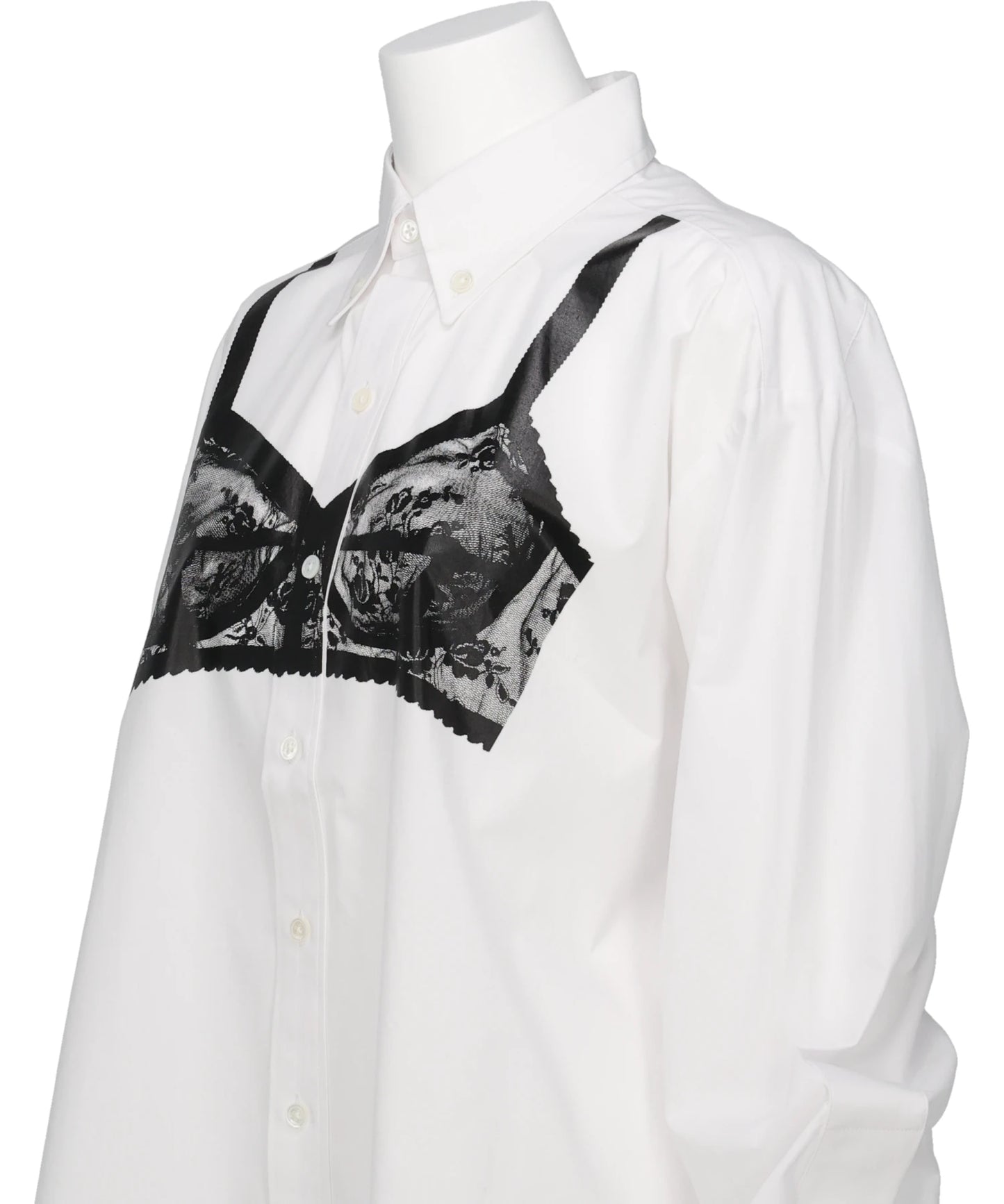 TROMPE L'OEIL BUTTON DOWN SHIRT