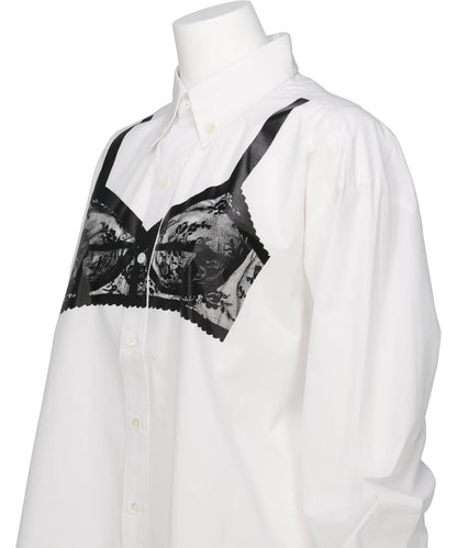 TROMPE L'OEIL BUTTON DOWN SHIRT