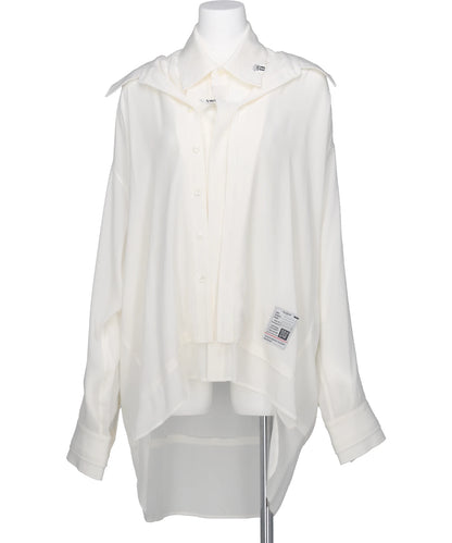 Maison MIHARA YASUHIRO(メゾンミハラヤスヒロ) DOUBLE LAYERED SHIRT