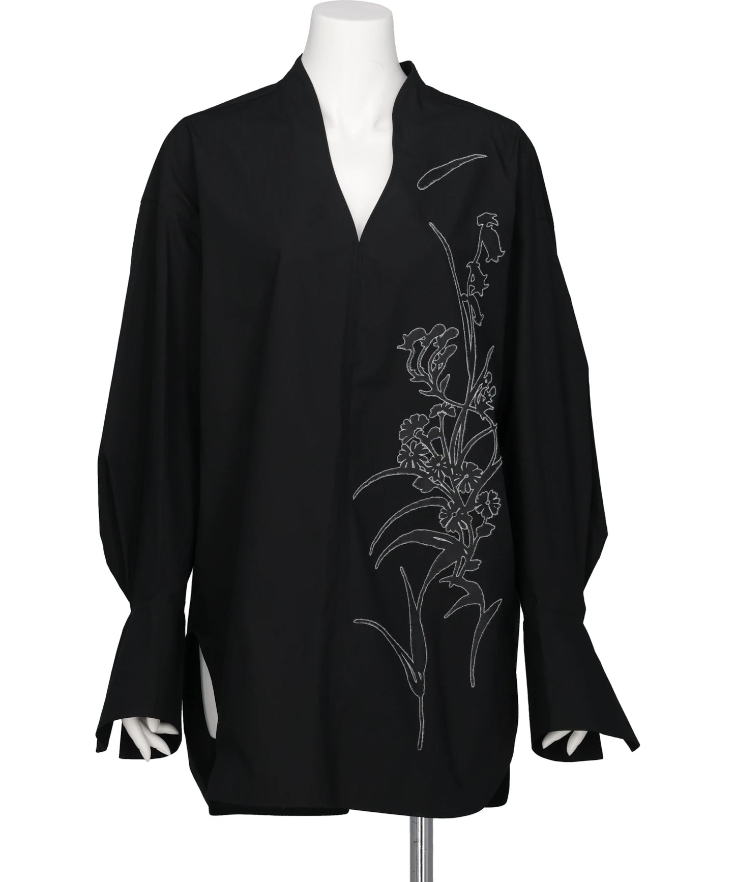 Mame Kurogouchi(マメクロゴウチ) 2026AW WASHI PRINT SHIRT MM26FW-SH024