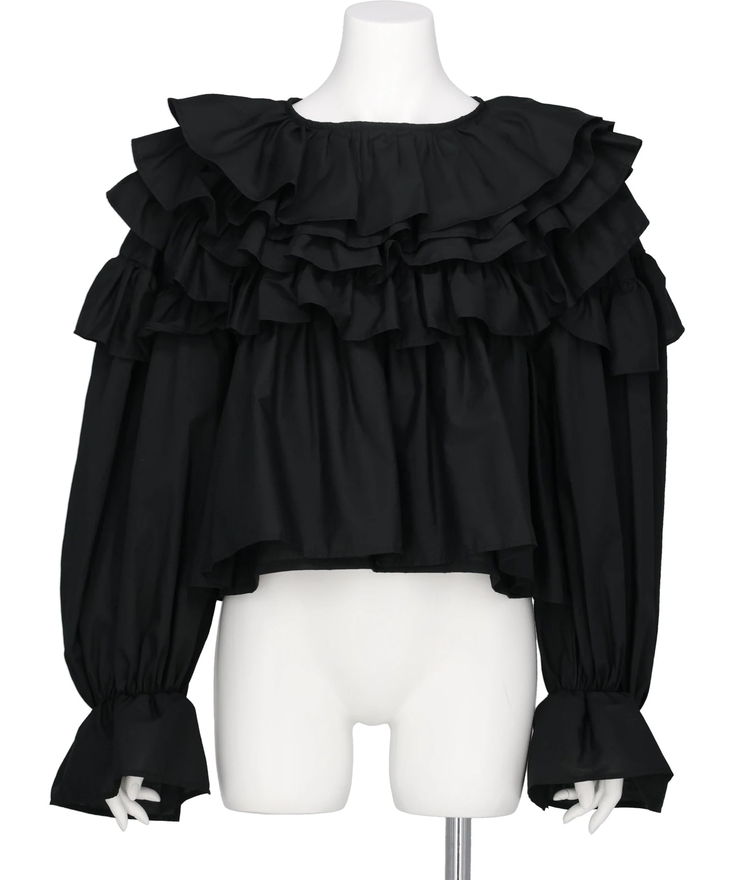 naokitomizuka FRILLED VOLUME BLOUSE
