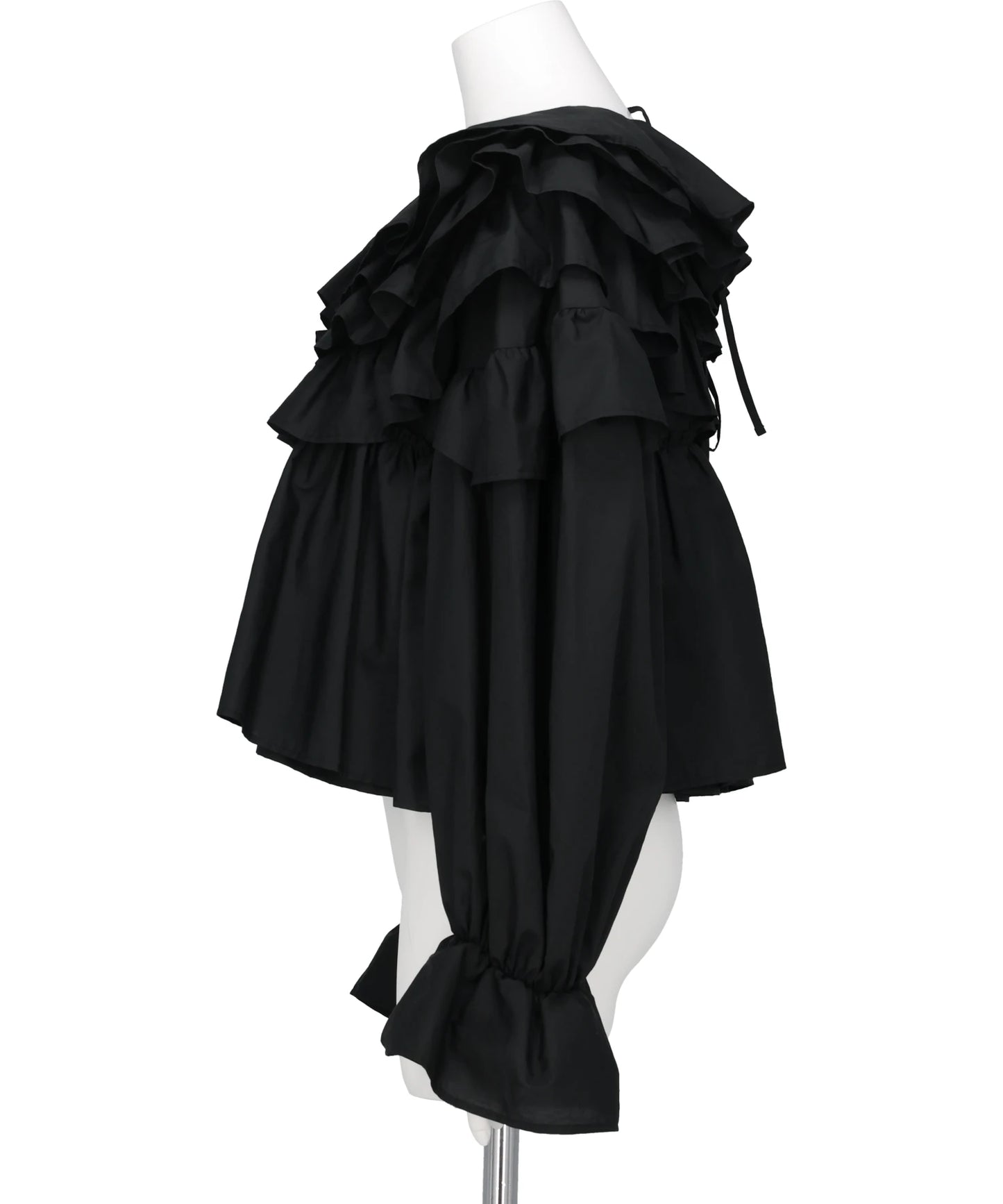 FRILLED VOLUME BLOUSE