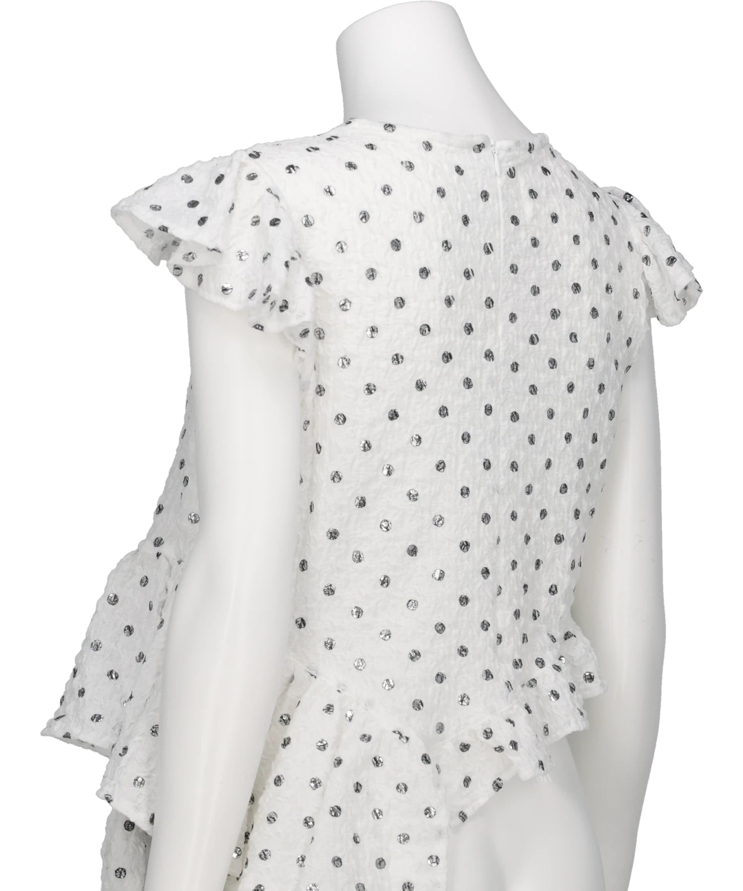 naokitomizuka POLKA DOT PRINT FRILLED TOPS – MIDWEST ONLINE STORE naokitomizuka POLKA DOT PRINT FRILLED TOPS – MIDWEST ONLINE STORE