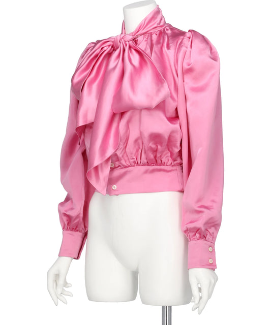 COURTE BOW BLOUSE