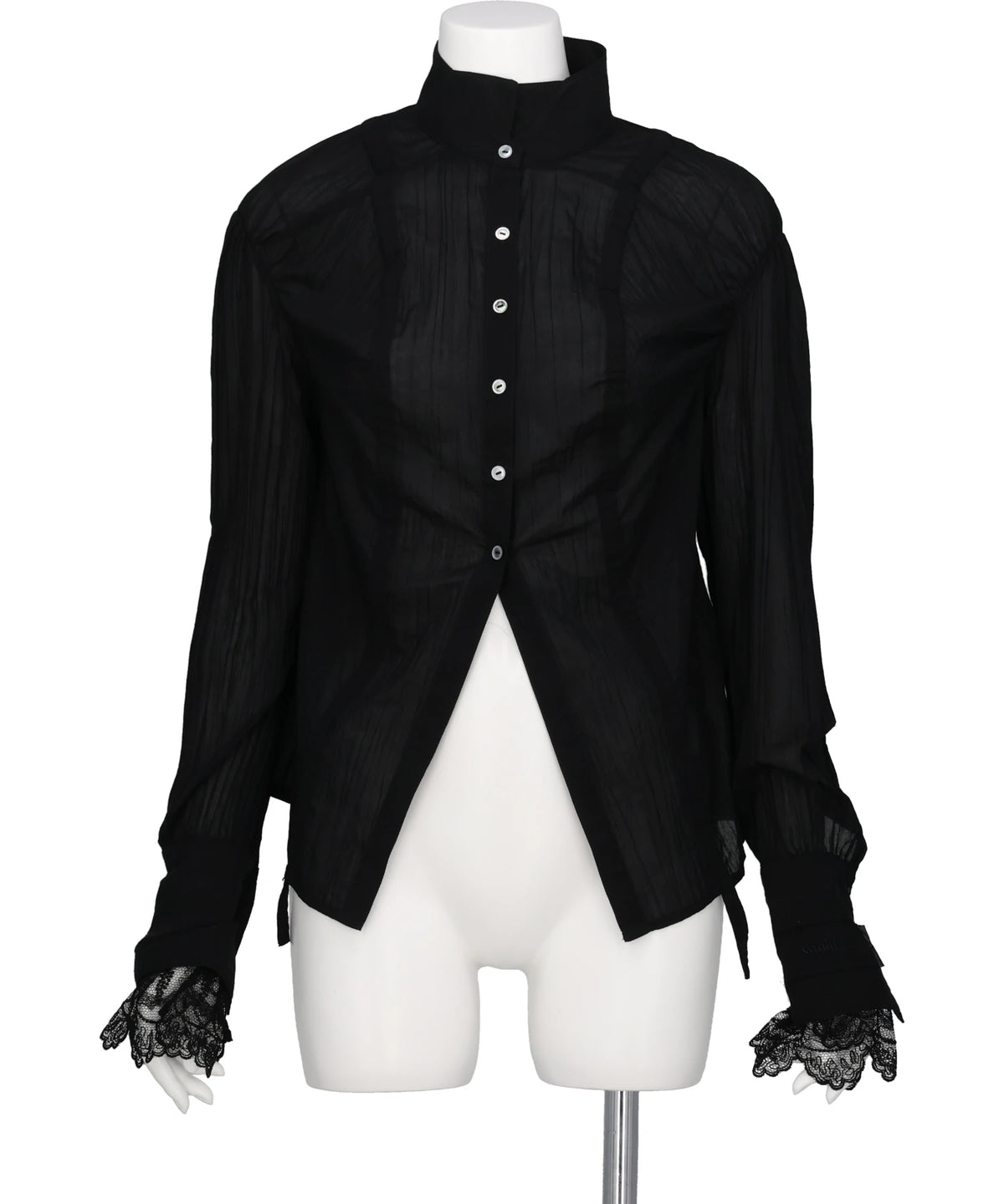 mukcyen（ムッシャン）COTTON SHIRRING BLOUSE