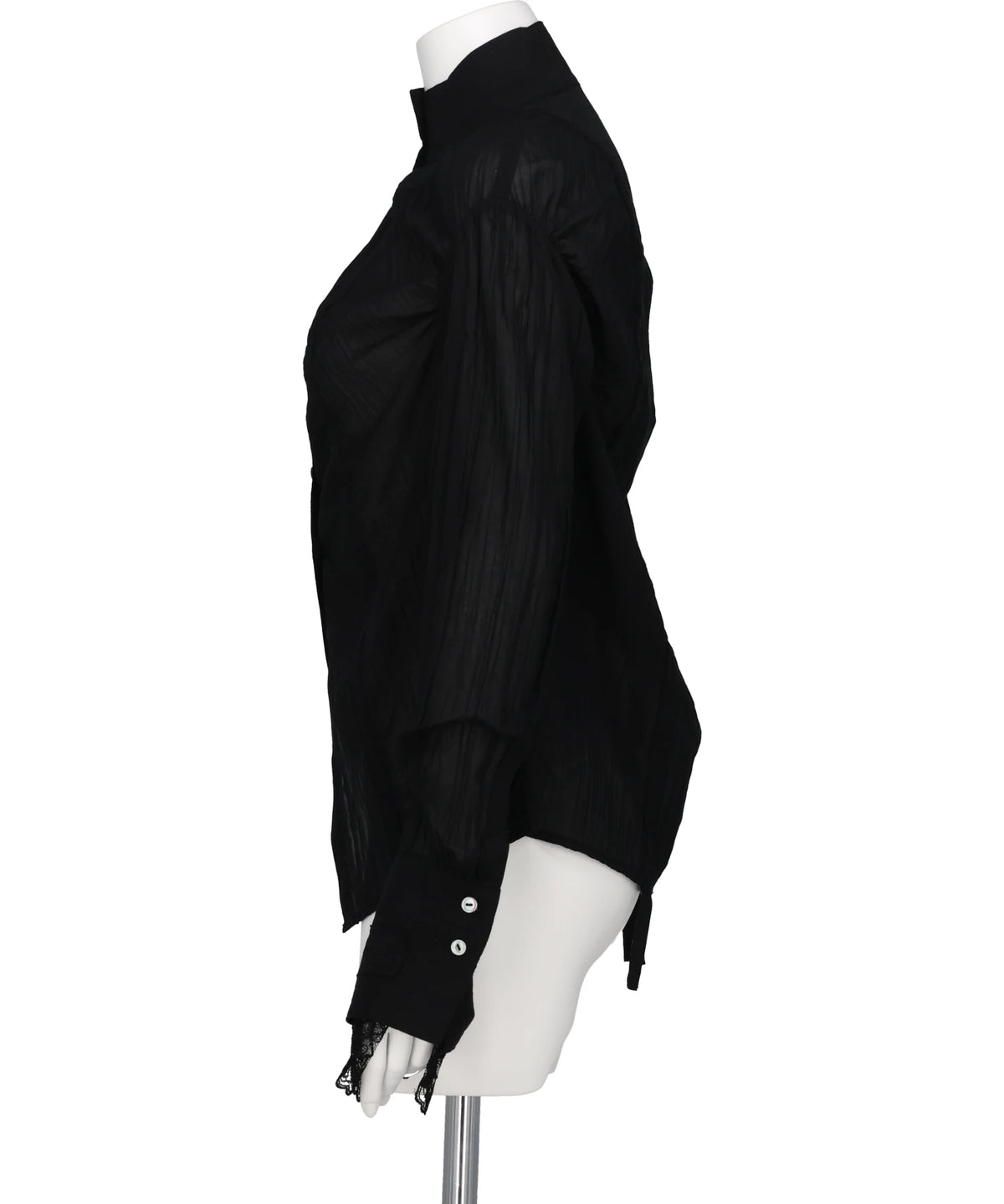 COTTON SHIRRING BLOUSE