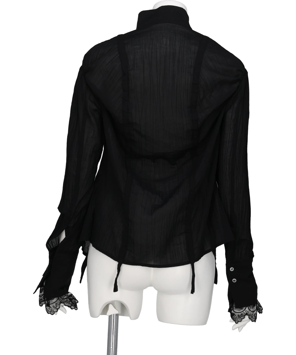 COTTON SHIRRING BLOUSE