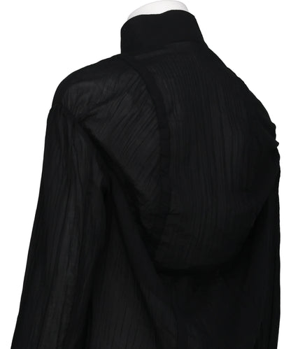 COTTON SHIRRING BLOUSE