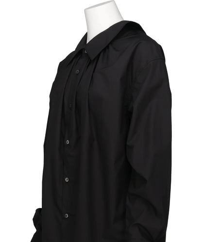 BACK DRAPE SHIRT